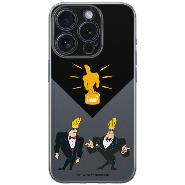 Etui Johnny Bravo 002 Cartoon Network Nadruk częściowy Przeźroczysty