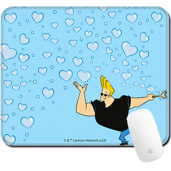 Podkładka pod mysz 32x27 Johnny Bravo 023 Cartoon Network Niebieski