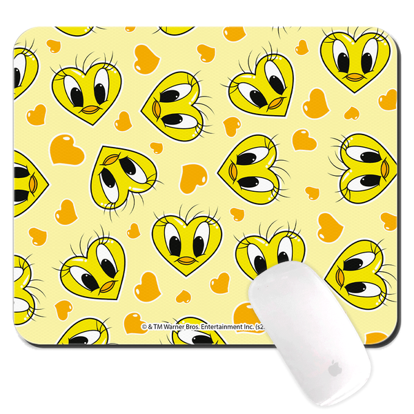 Podkładka pod mysz 23x19 Tweety 017 Looney Tunes Żółty