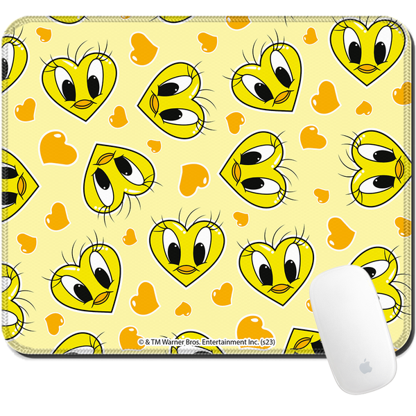 Podkładka pod mysz 32x27 Tweety 017 Looney Tunes Żółty