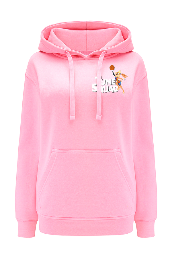 Bluza damska z kapturem Kosmiczny Mecz 025 Looney Tunes Różowy