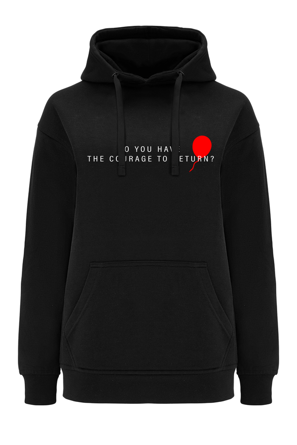 Bluza damska z kapturem To 017 Horror Czarny