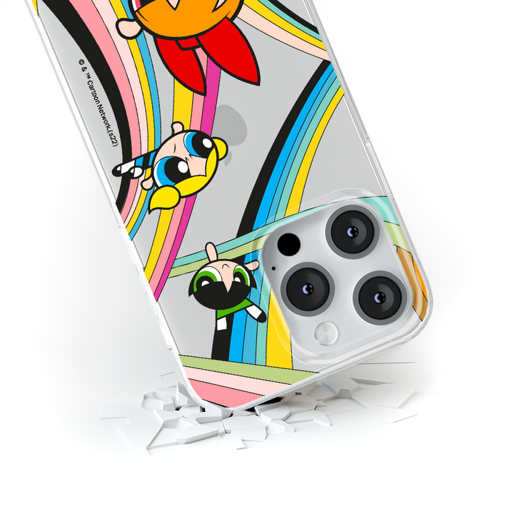 Etui Atomówki 020 The Powerpuff Girls Nadruk częściowy Przeźroczysty - Babaco Store