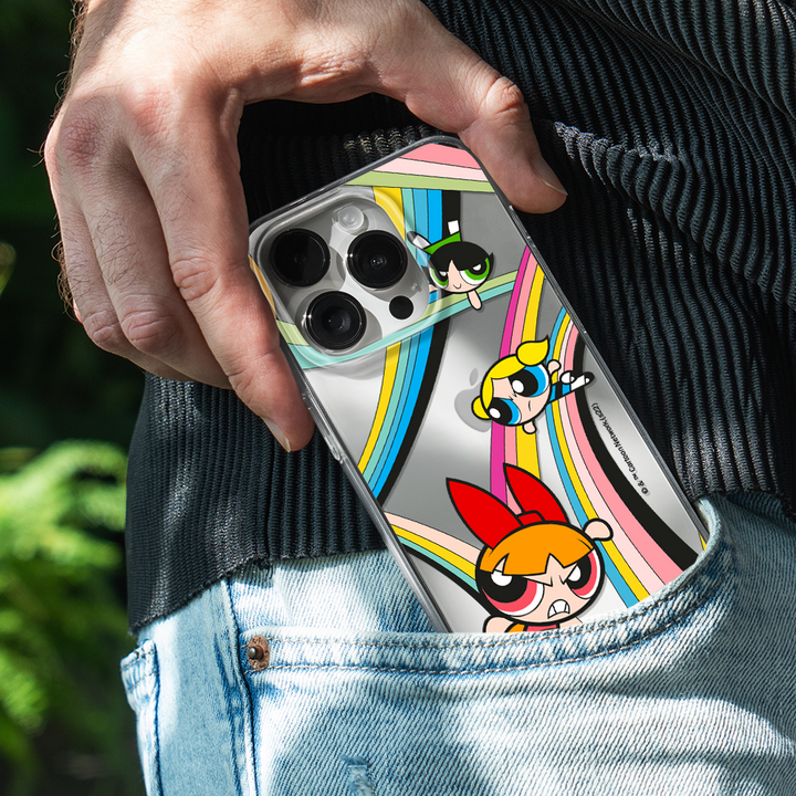 Etui Atomówki 020 The Powerpuff Girls Nadruk częściowy Przeźroczysty - Babaco Store