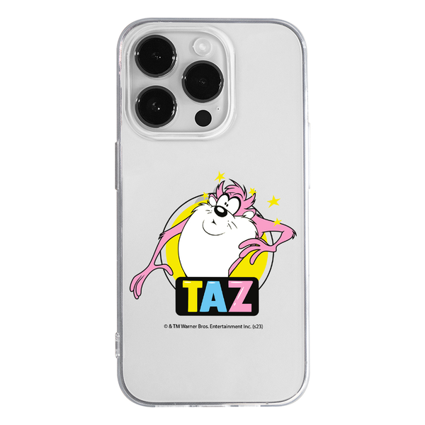 Tasmanian Devil Case 007 Looney Tunes Partial Print Transparent