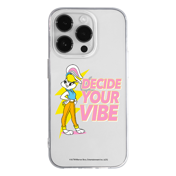 Lola Case 006 Looney Tunes Partial Print Transparent