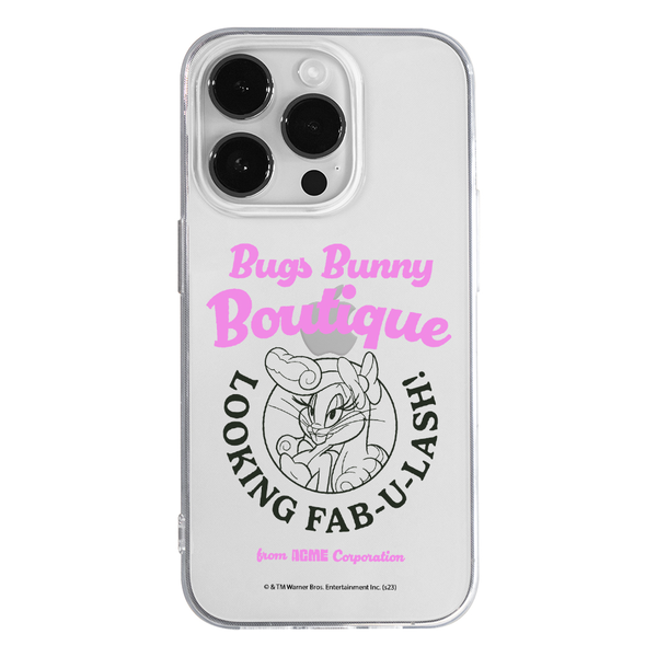Lola Case 011 Looney Tunes Partial Print Transparent