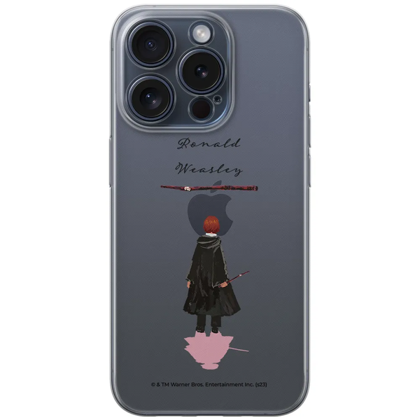 Ron Weasley Case 001 Harry Potter Partial Print Transparent