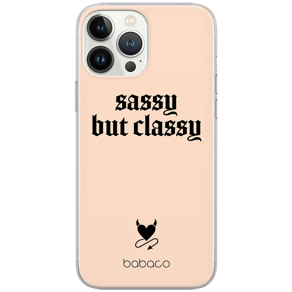 Case Sassy but classy 001 Babaco Full print Beige