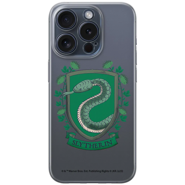 Slytherin Case 002 Harry Potter Partial Print Transparent