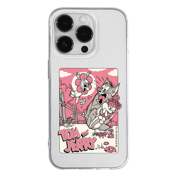 Tom and Jerry Case 041 Tom &amp; Jerry Partial Print Transparent