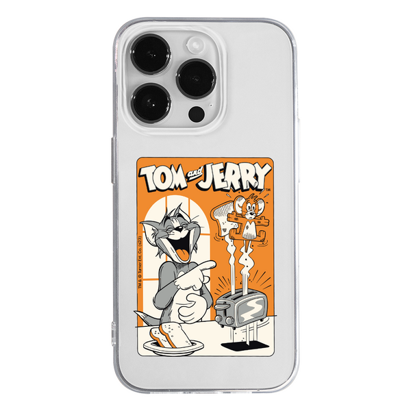 Tom and Jerry Case 043 Tom &amp; Jerry Partial Print Transparent