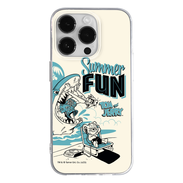 Tom and Jerry Case 049 Tom &amp; Jerry Full Print Beige