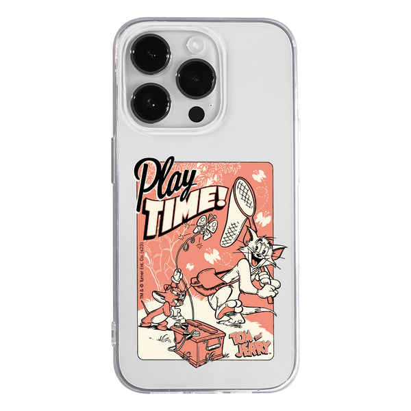 Tom and Jerry Case 051 Tom &amp; Jerry Partial Print Transparent