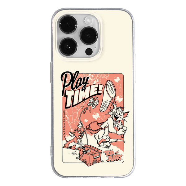 Tom and Jerry Case 051 Tom &amp; Jerry Full Print Beige