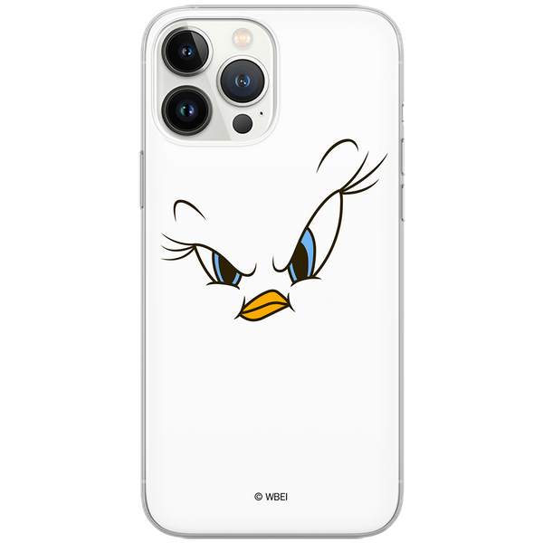 Tweety Case 001 Looney Tunes Full Print White