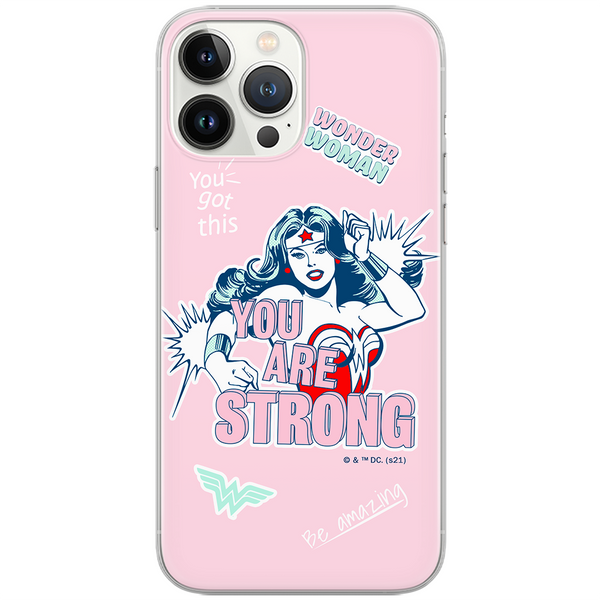 Wonder Woman Case 025 DC Full Print Pink