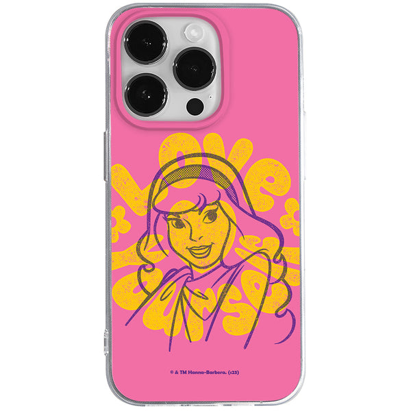 Etui Daphne 001 Scooby Doo Nadruk pełny Różowy