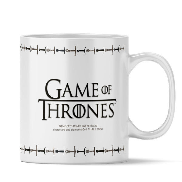 Kubek Gra o Tron 023 Game of Thrones  Biały