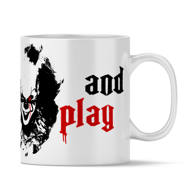 Kubek To 011  Horror Biały