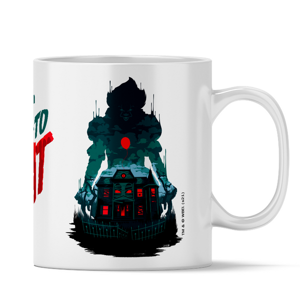 Kubek To 015  Horror Biały