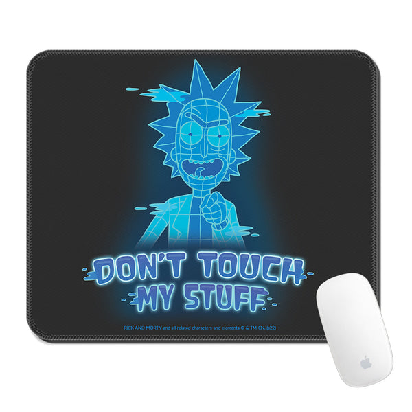 Mousepad 32x27 Rick and Morty 028 Rick and Morty Black