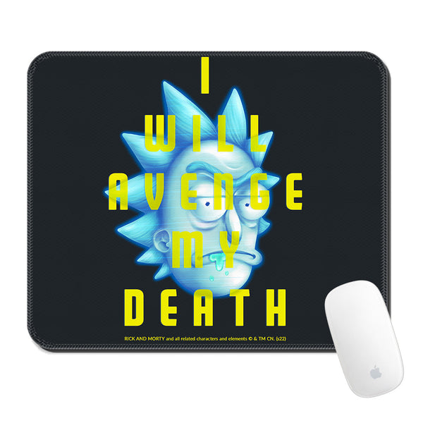 Mousepad 32x27 Rick and Morty 033 Rick and Morty Black